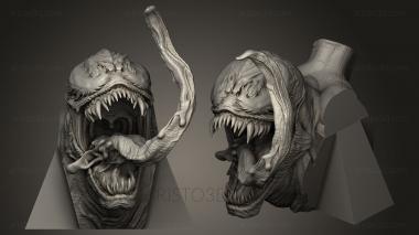 Busts of heroes and monsters (BUSTH_0287) 3D model for CNC machine